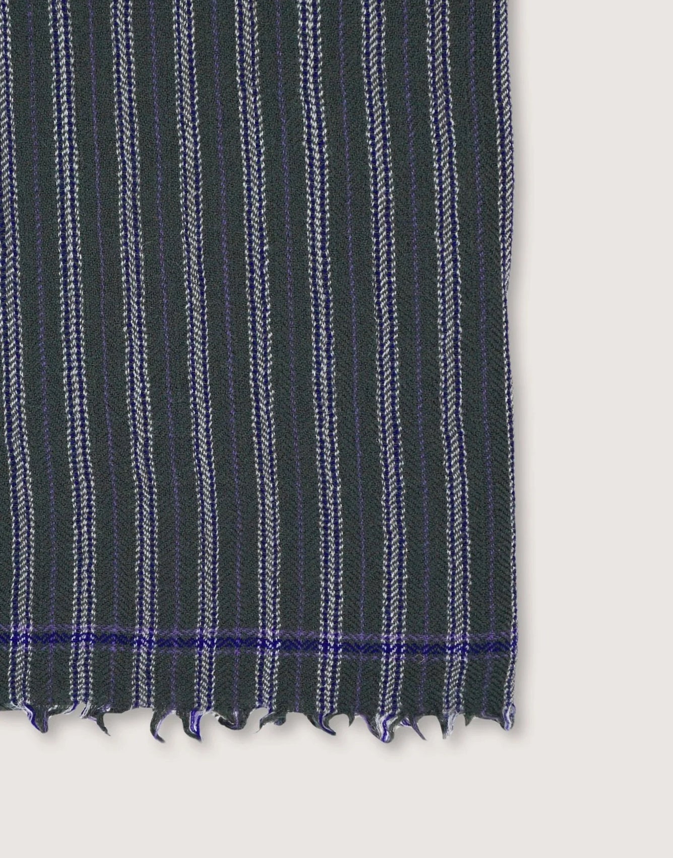 Moismont Wool Plaid N°80 Khaki