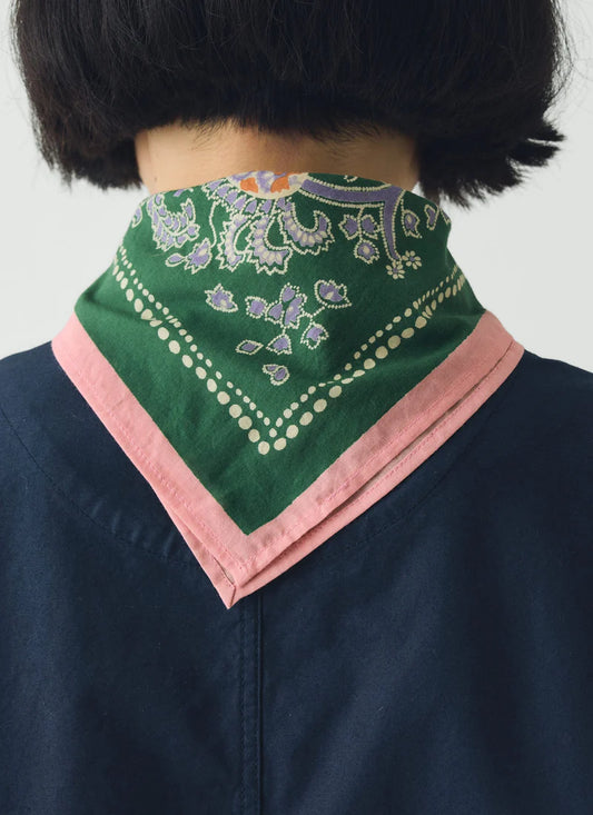 Toast Provencal Paisley Print Bandana Croft Green