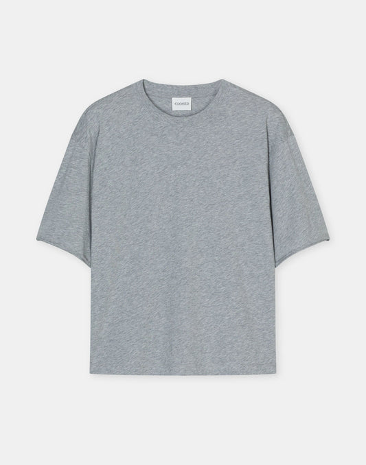 Closed Relaxed T-shirt Light Grey Melange