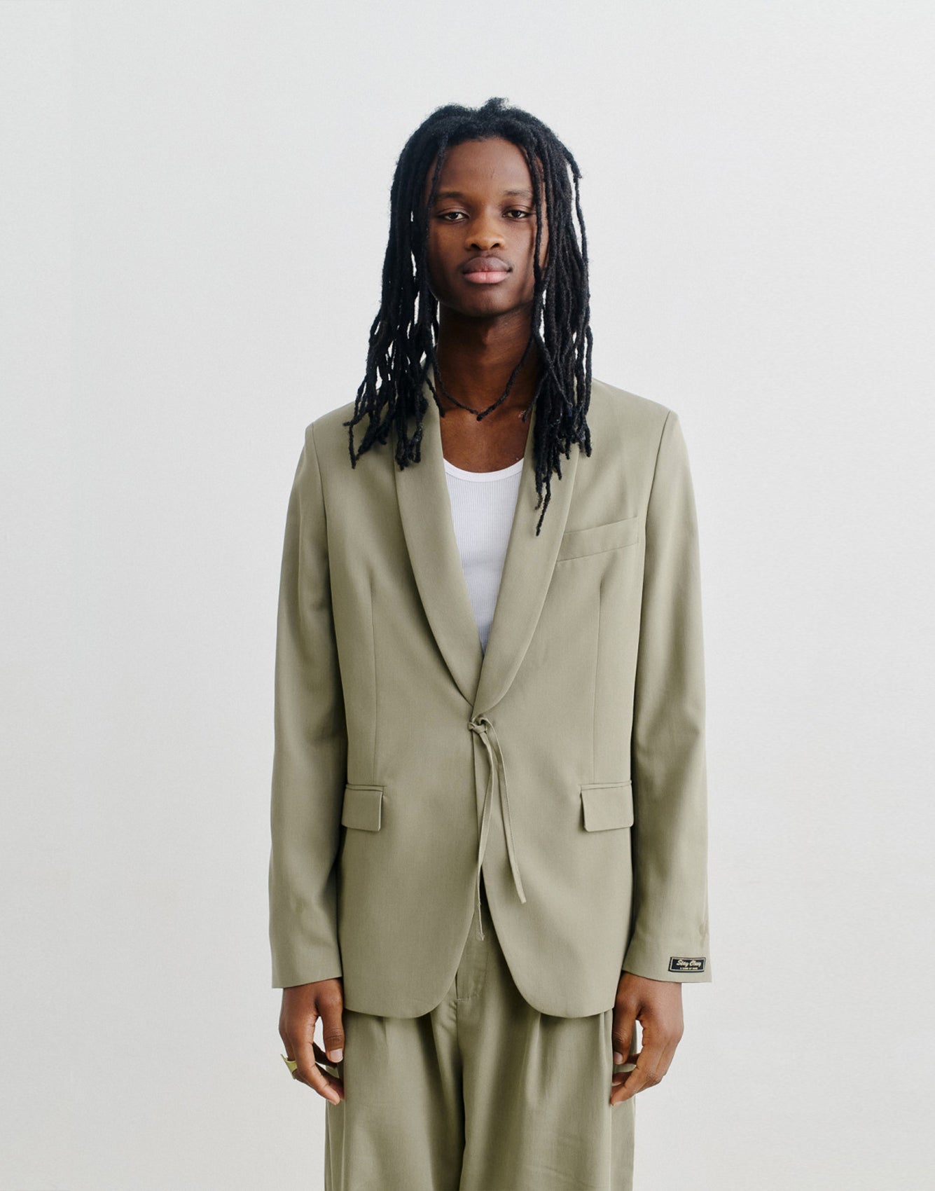 A Kind Of Guise Shinji Blazer Chulk Green