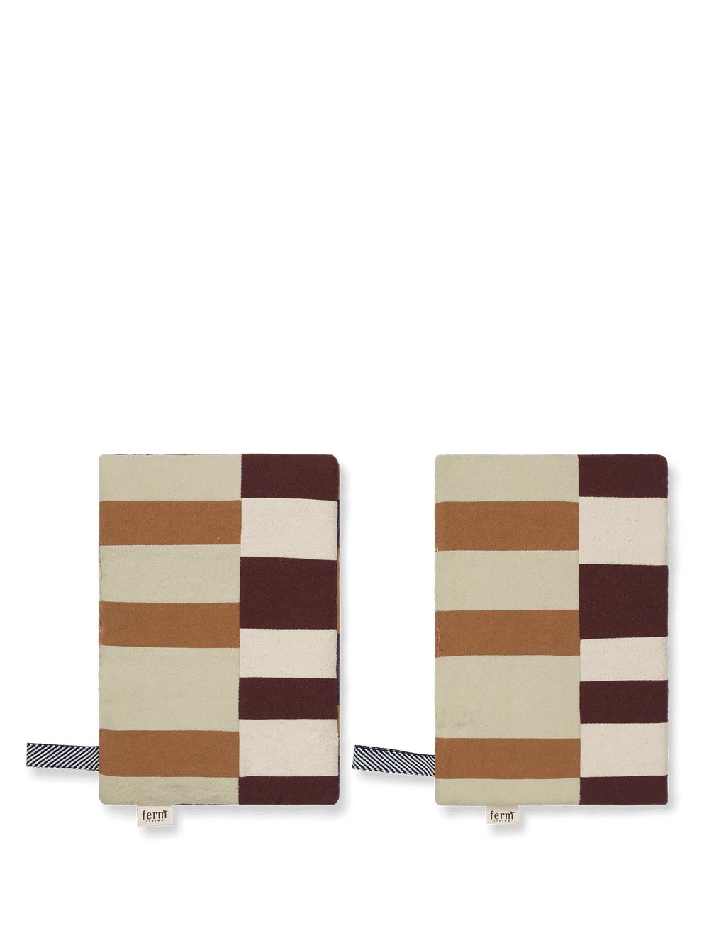 Ferm Living Section Pot Holder - Set of 2 - Patchwork