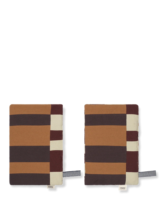 Ferm Living Section Pot Holder - Set of 2 - Patchwork