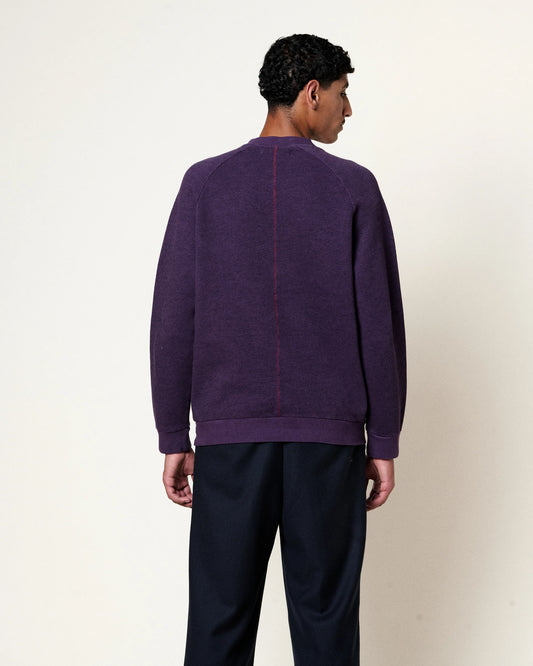 Homecore Terry Sweatshirt Grape