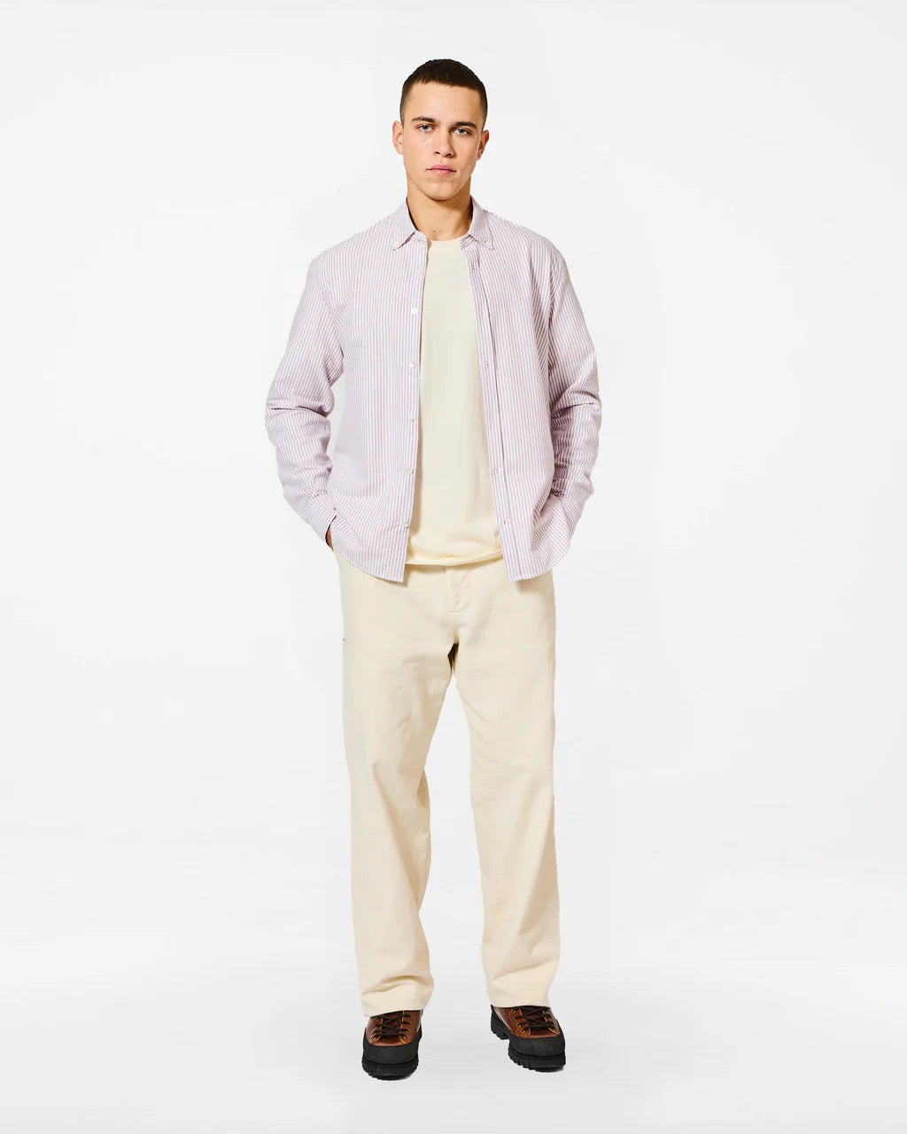 Homecore Tokyo Card Red Stripes Shirt