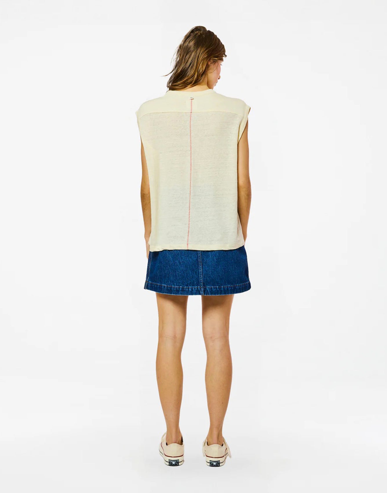 Homecore Tom Tank Top Ivory