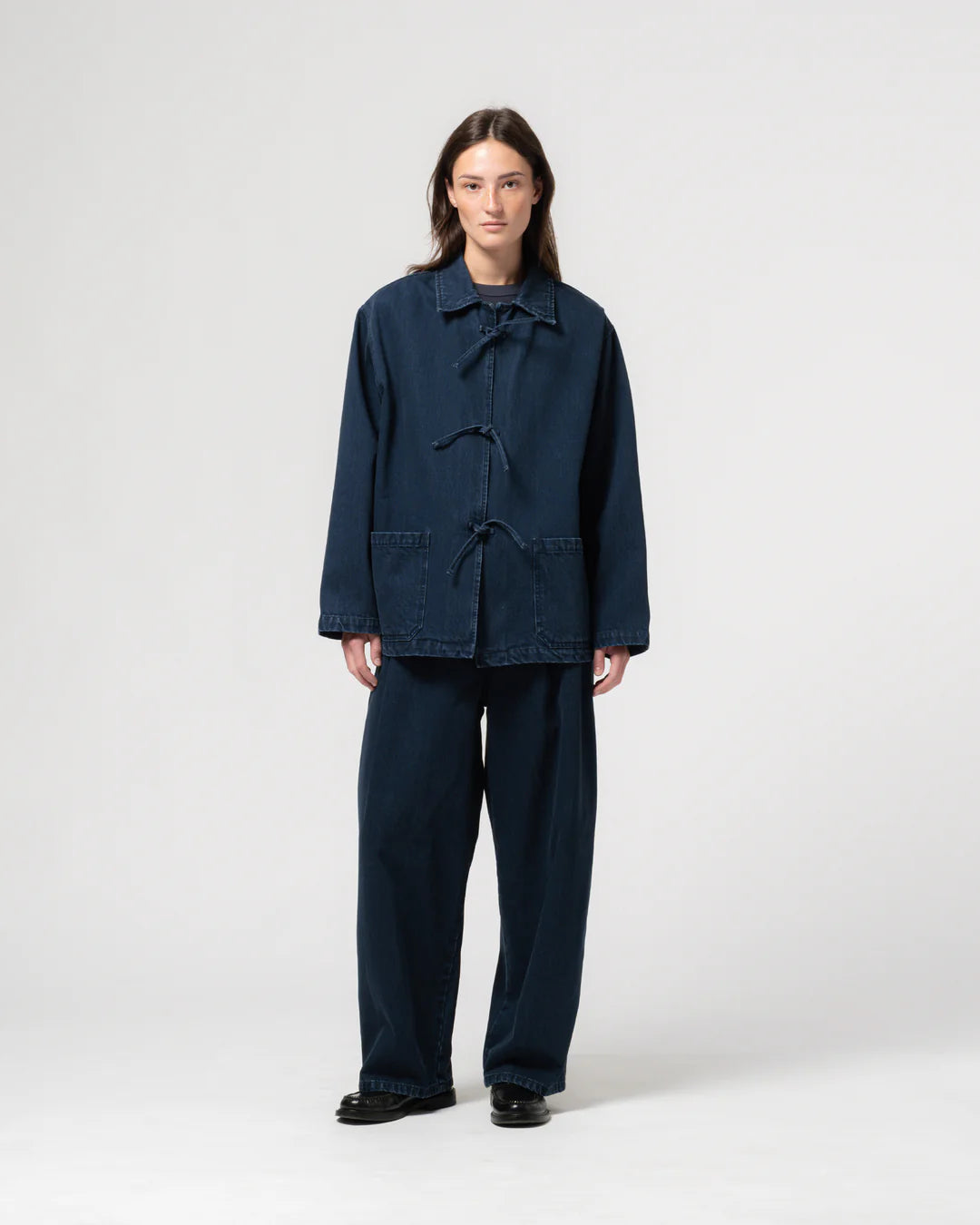 Girls of Dust Temple Jacket Enigma Denim Blue