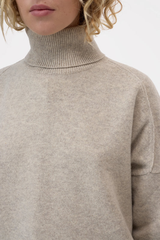 Closed Merino Turtleneck Silt Grey