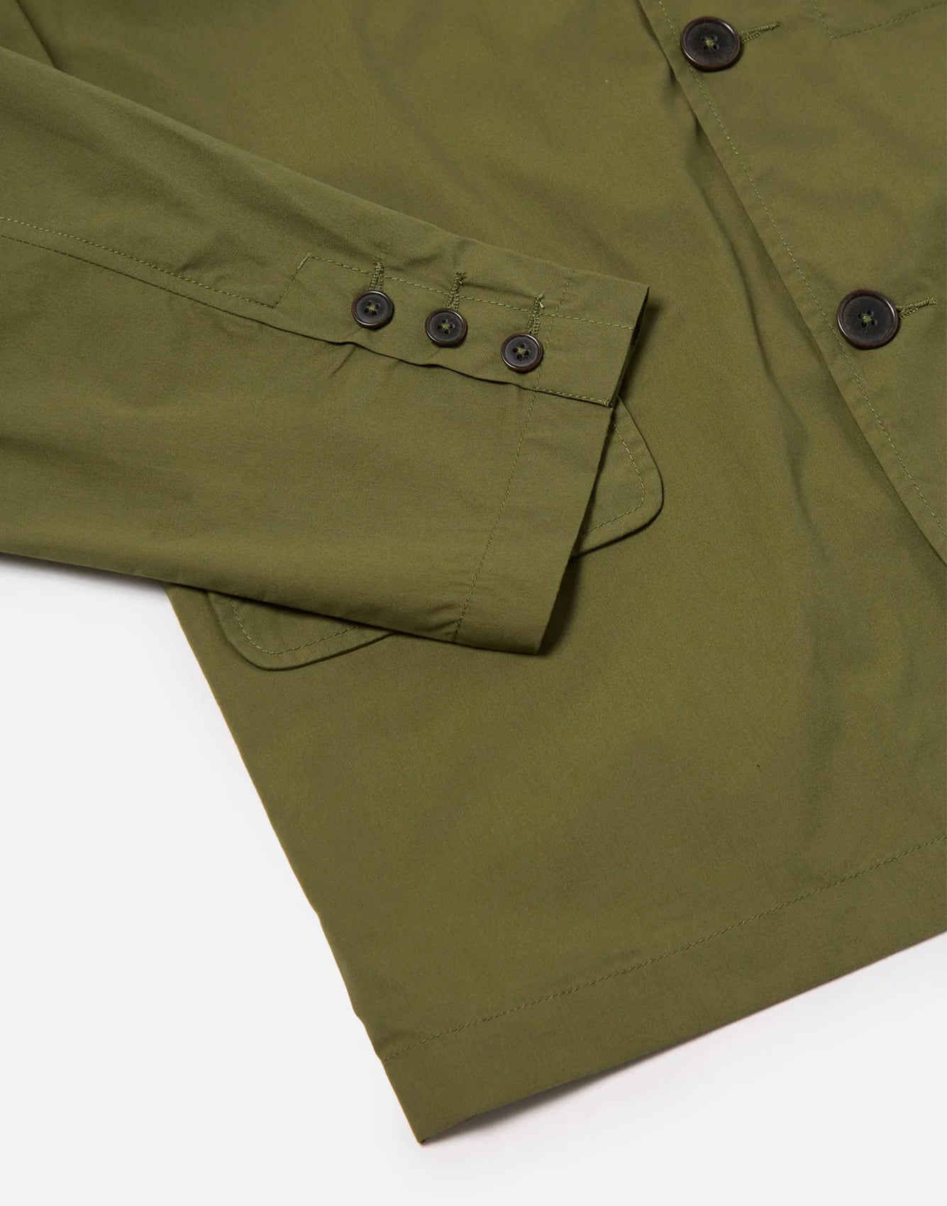 Universal Works Capitol Jacket in Olive Recycled Polytech