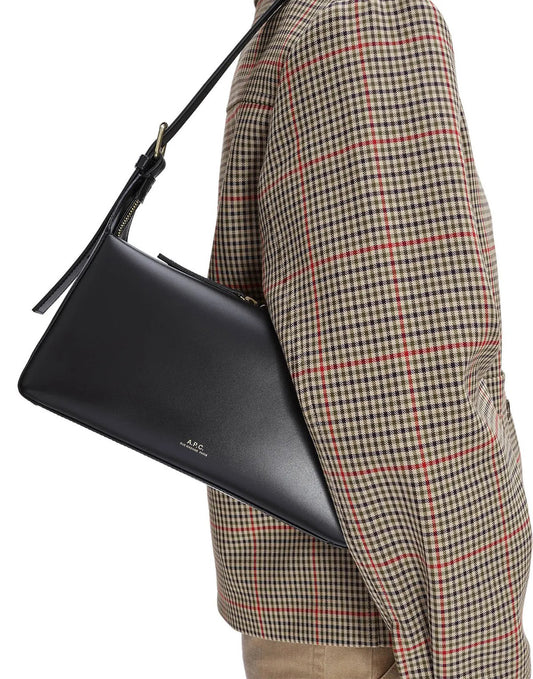 A.P.C. Virginie Baguette Bag Black
