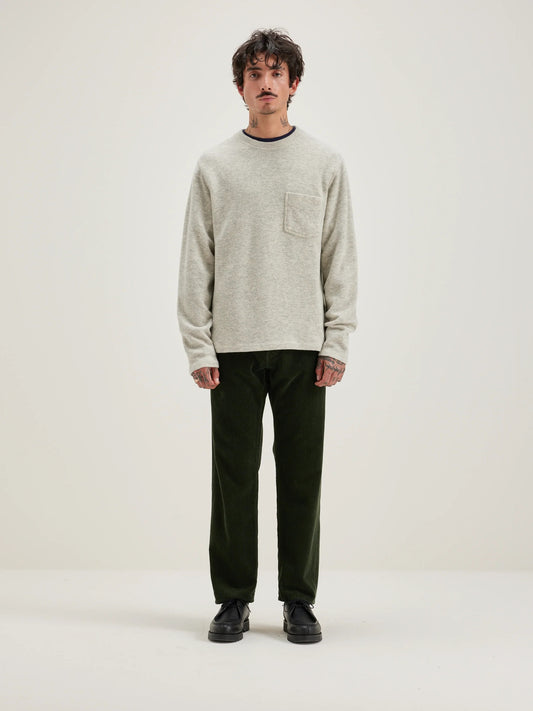 Bellerose Velo Crew-Neck Sweatshirt H.Grey