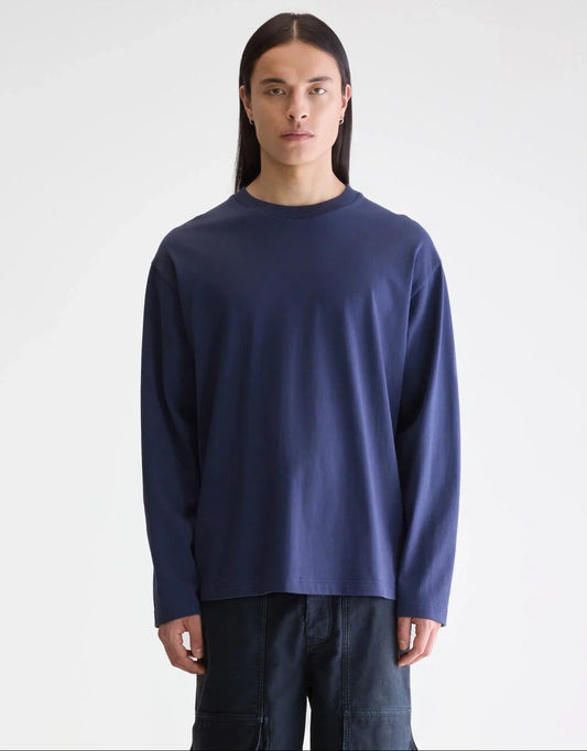 Bellerose Vlugi Long-sleeve T-shirt Blues
