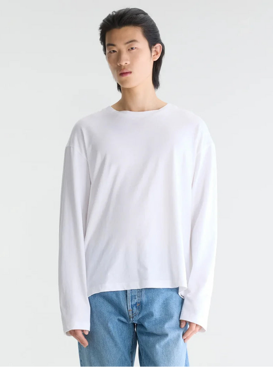 Bellerose Vlugi Long-sleeve T-shirt White