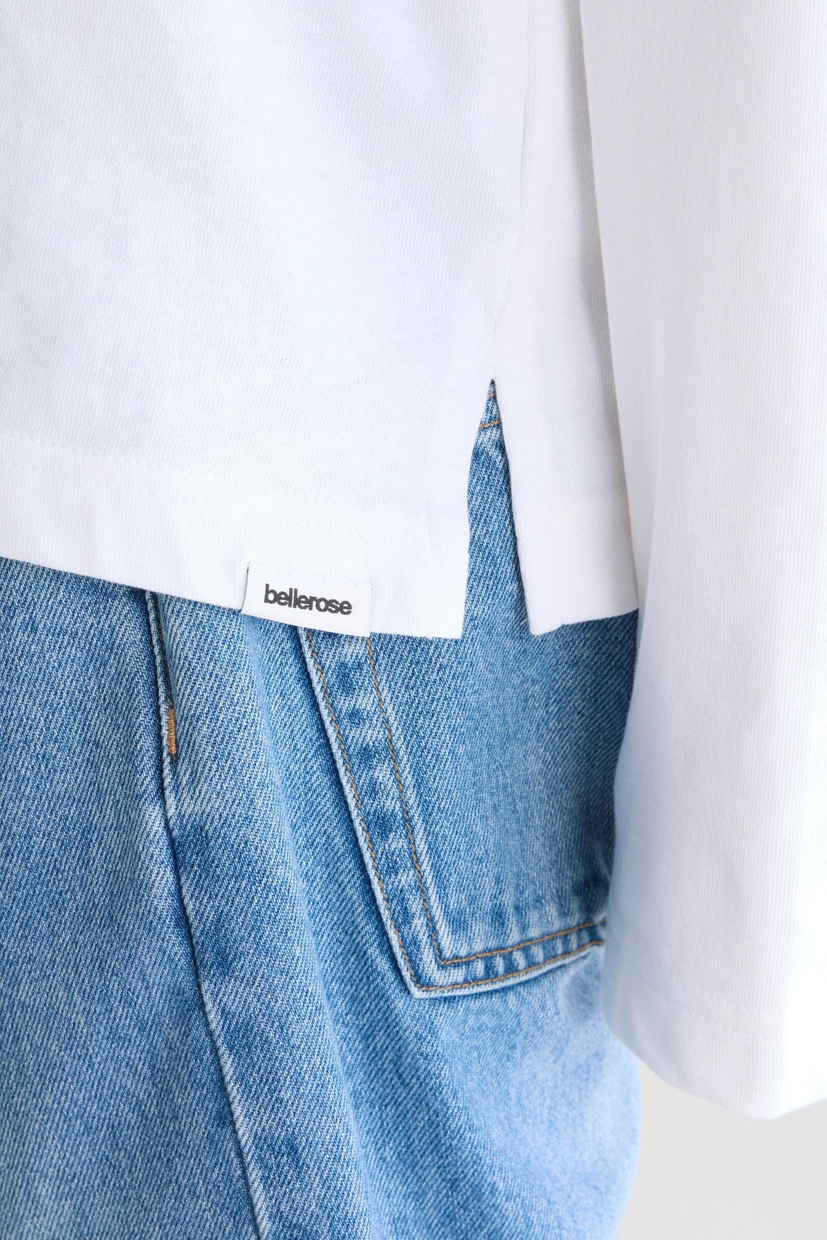 Bellerose Vlugi Long-sleeve T-shirt White