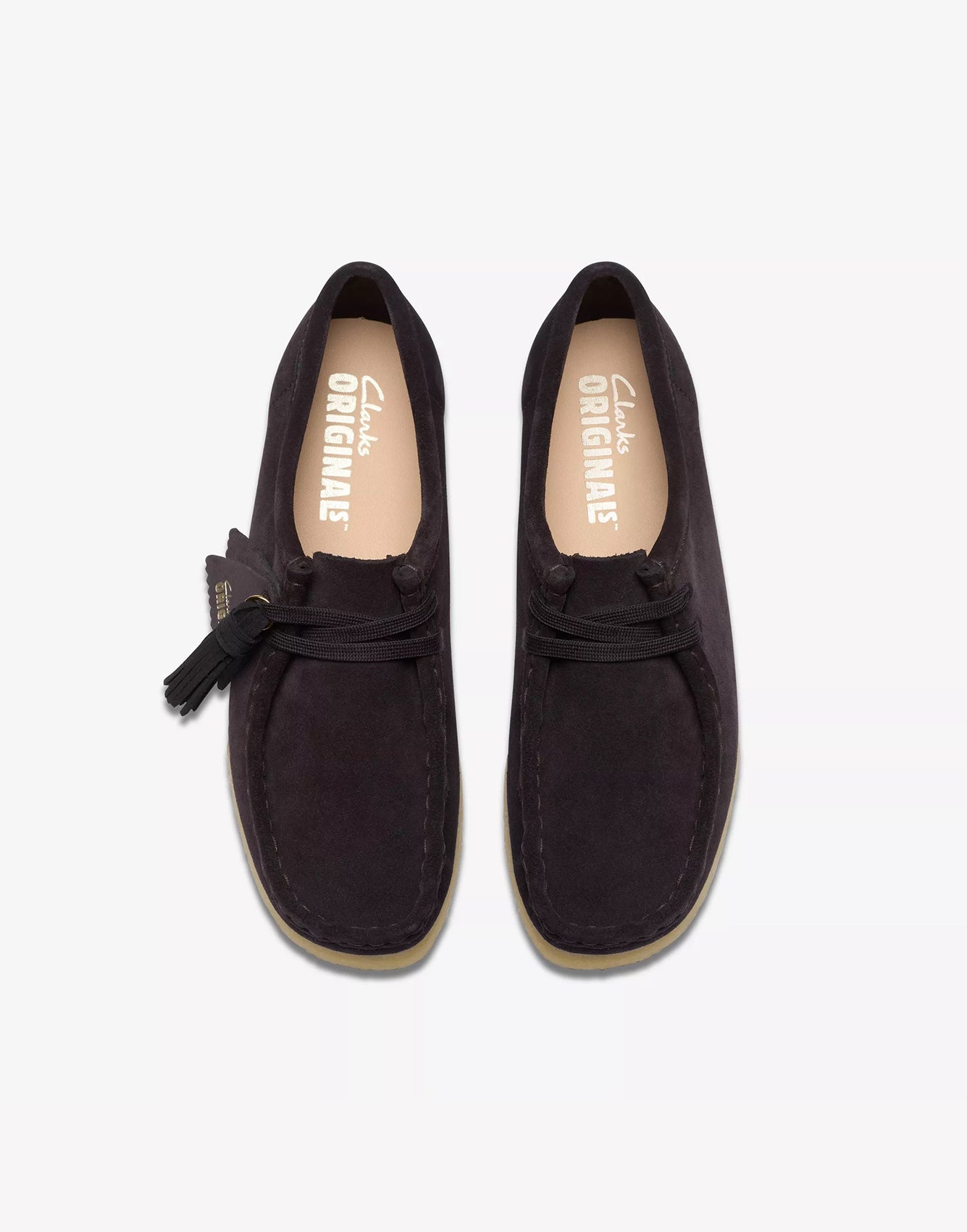 Clarks Wallabe Brown Slate Suede