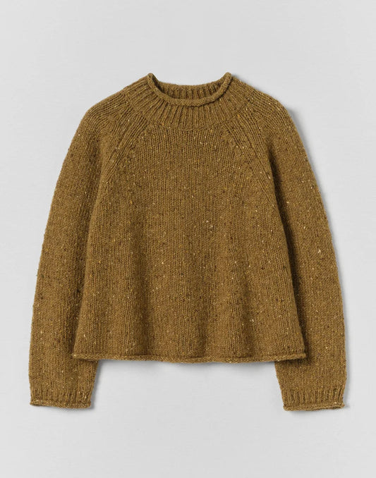 Toast Orla Donegal Wool Sweater Straw