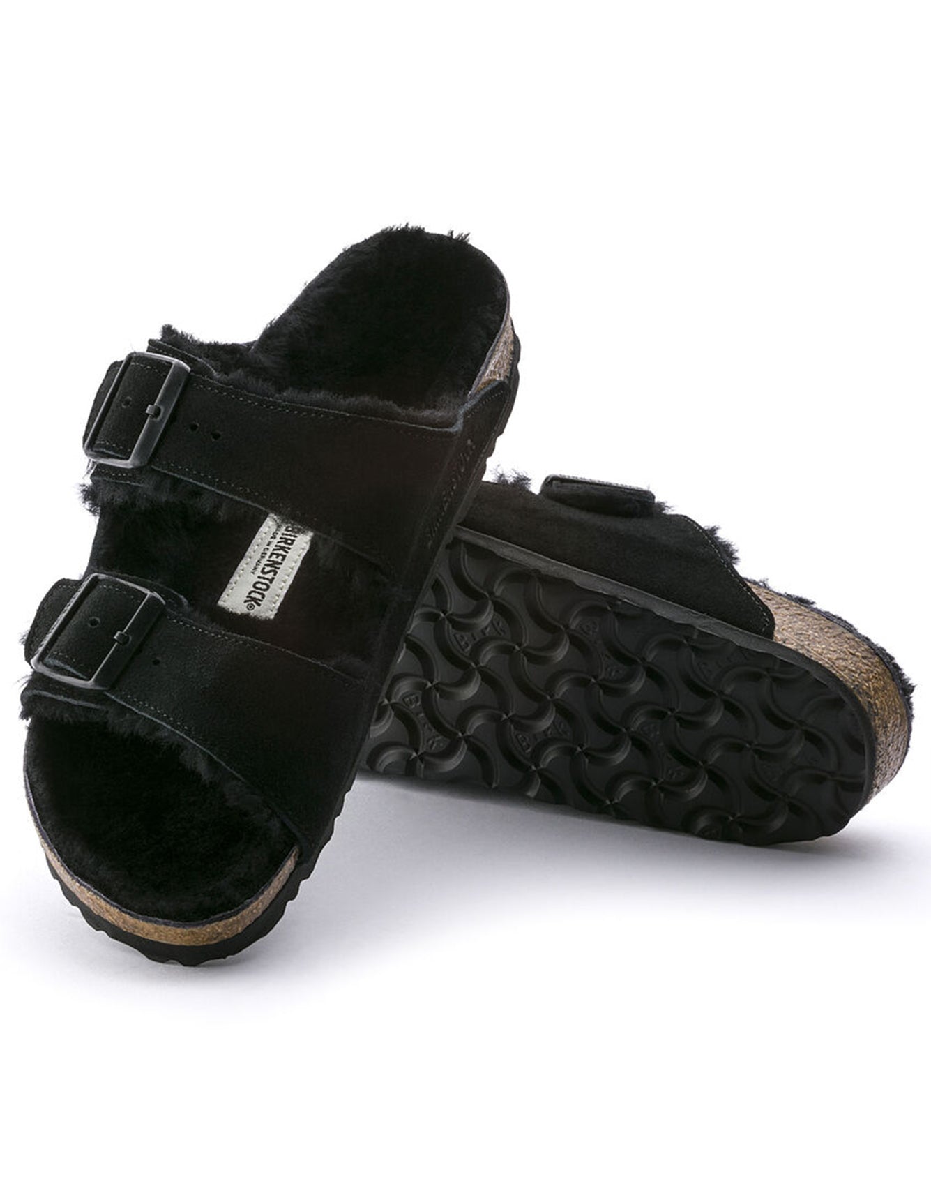 Birkenstock Arizona Shearling Black