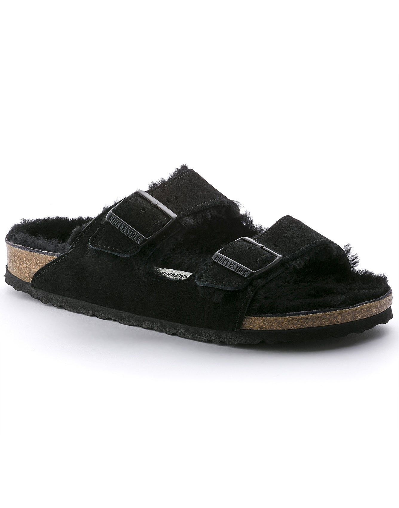 Birkenstock Arizona Shearling Black