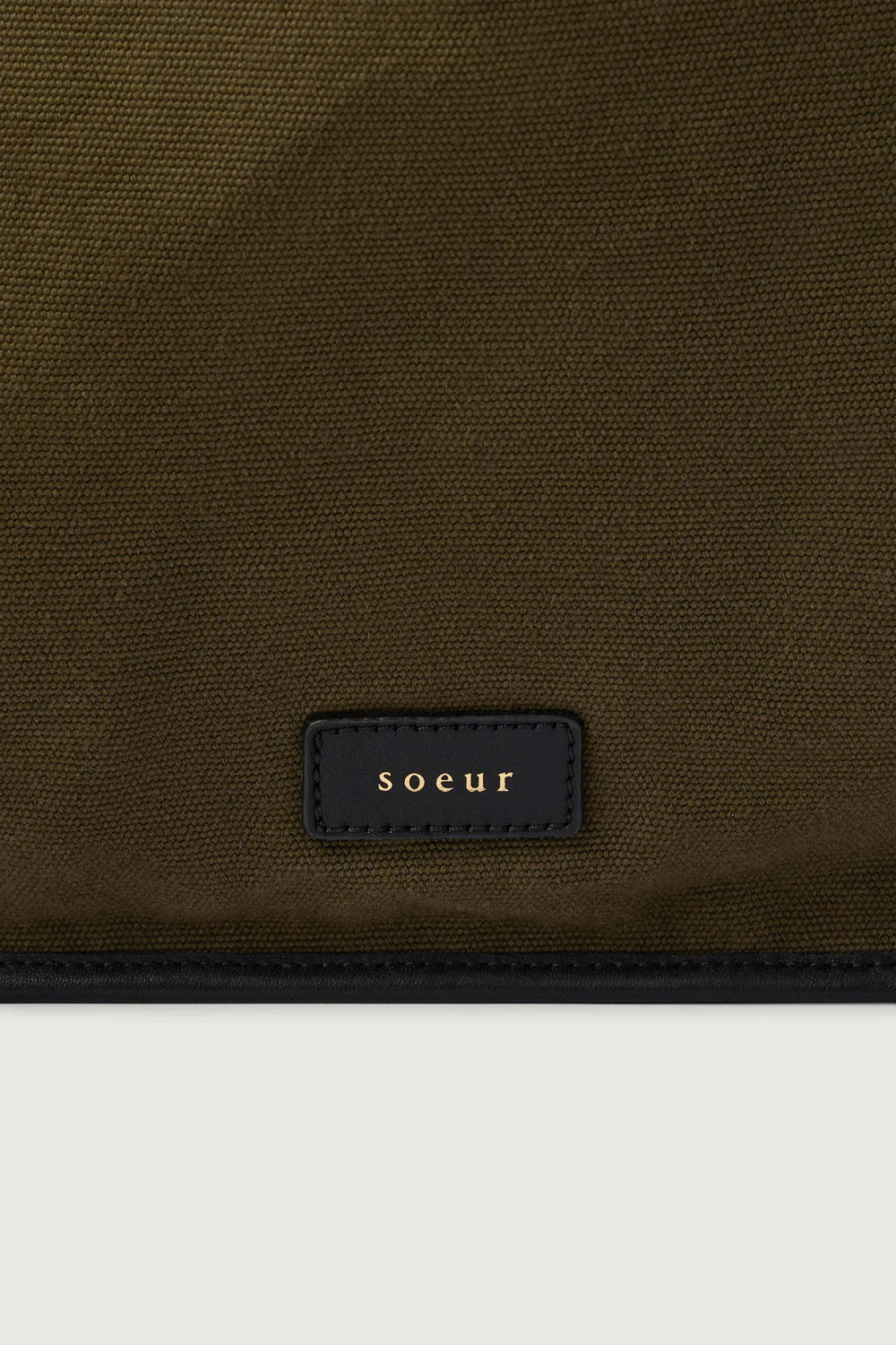 Soeur Darlington Bag Khaki-Noir