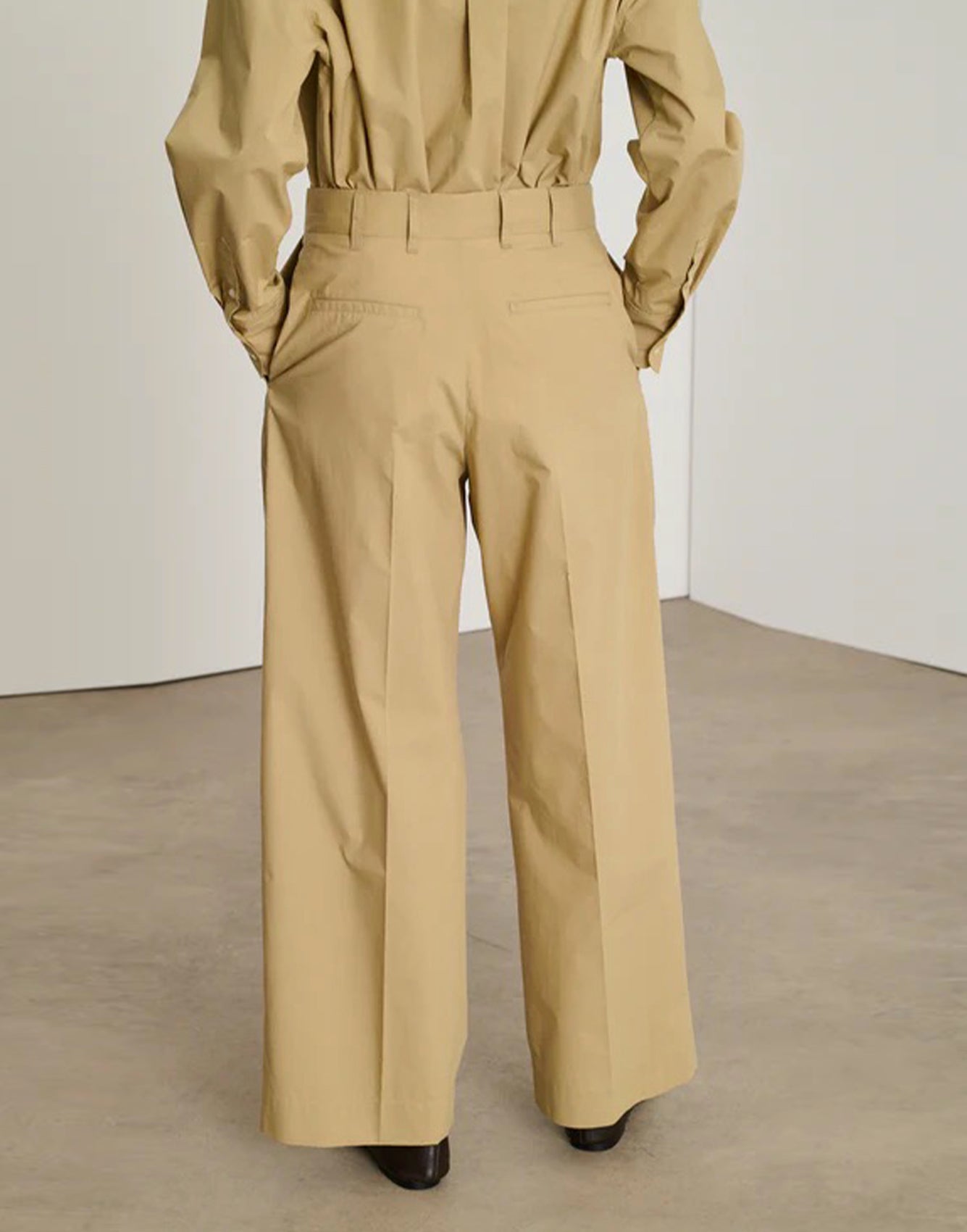 Soeur Devy Trousers Dark Beige