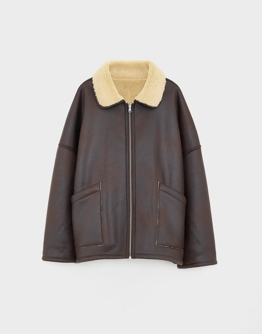Bellerose Hestel Faux-lLeather Jacket