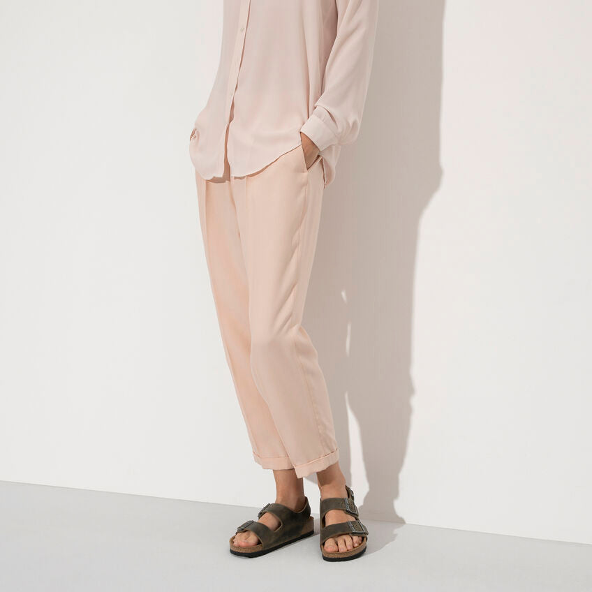 Birkenstock Milano Faded Khaki Oiled Leather