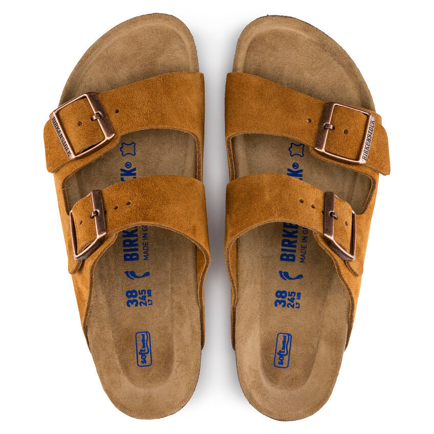 Birkenstock Arizona SFB Mink Suede Leather