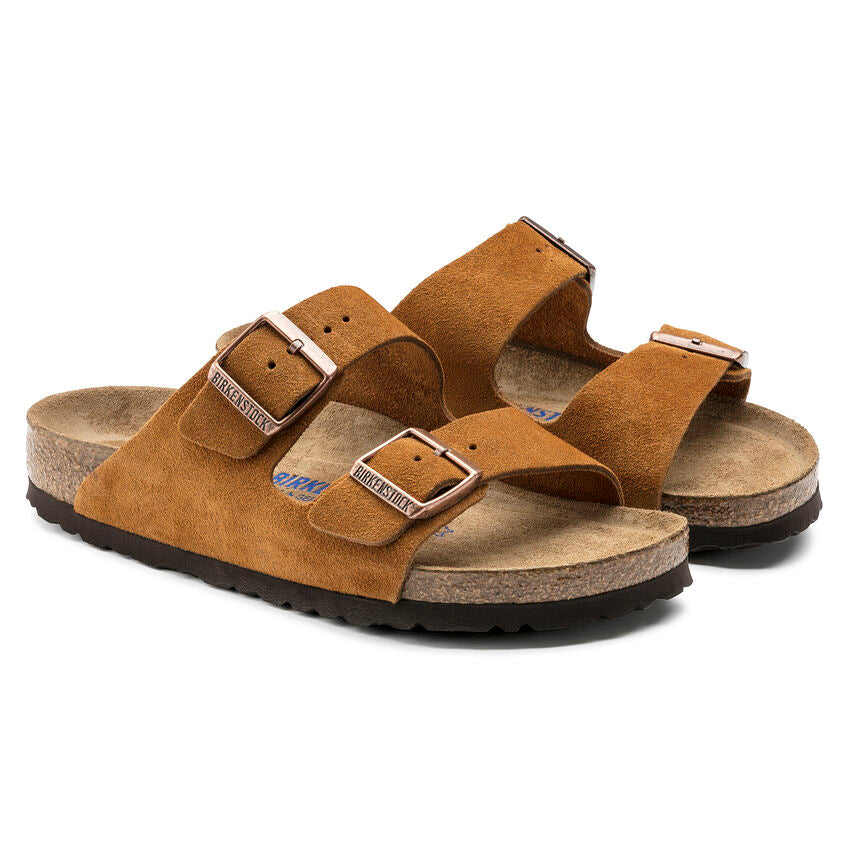 Birkenstock Arizona SFB Mink Suede Leather