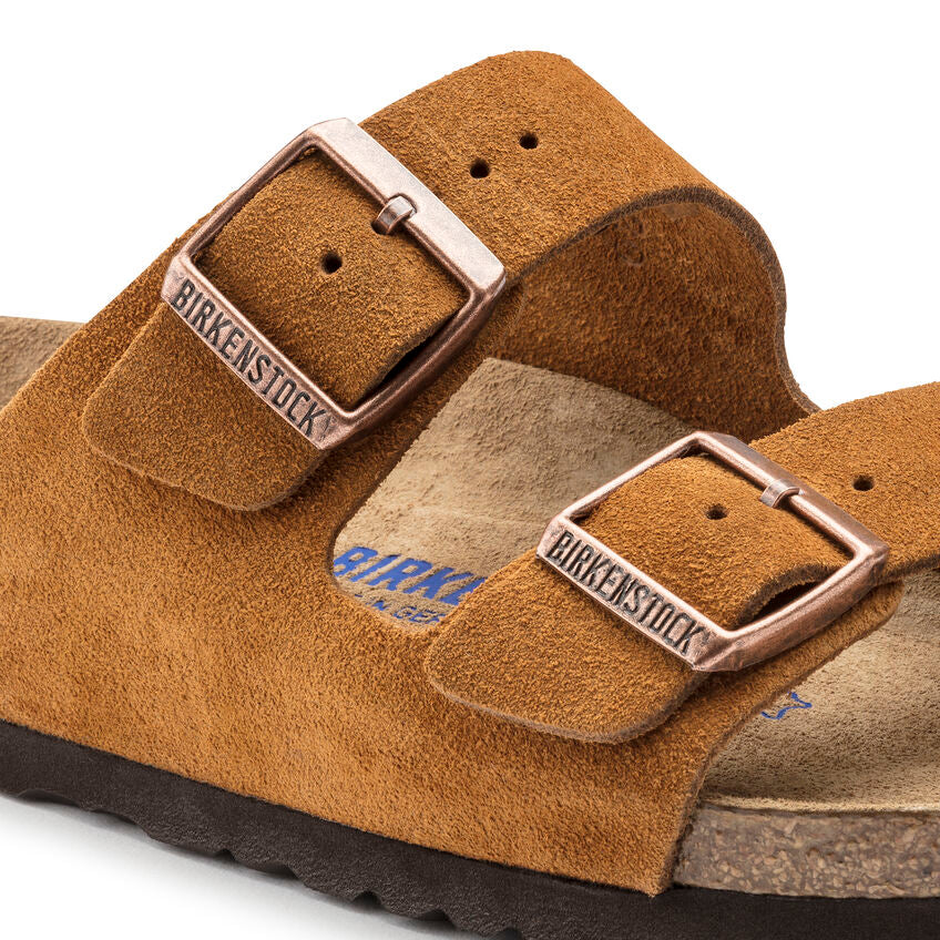 Birkenstock Arizona SFB Mink Suede Leather