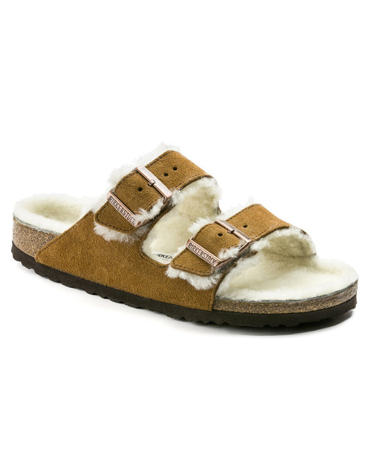 Birkenstock Arizona Shearling Mink