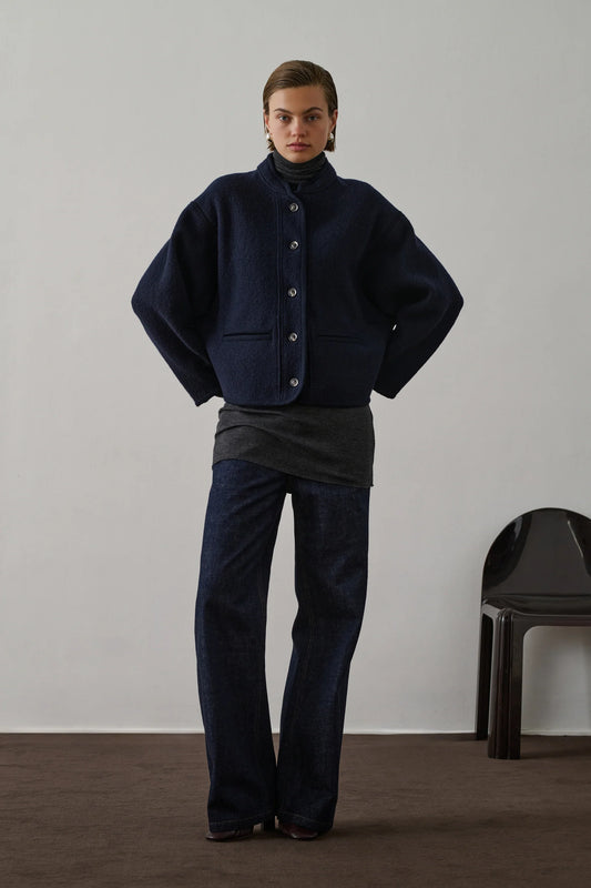 Soeur Olympe Jacket Navy