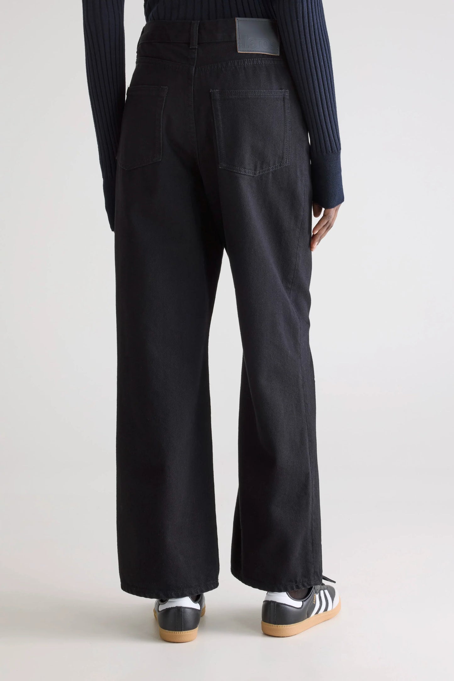 Bellerose Denim N. 61 Wide Jeans Black