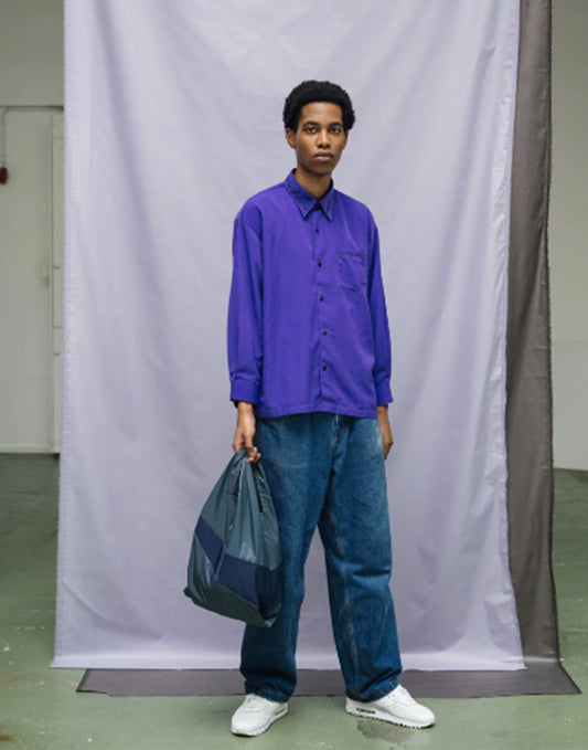 Susan Bijl The Shopping Bag Go&Navy Medium