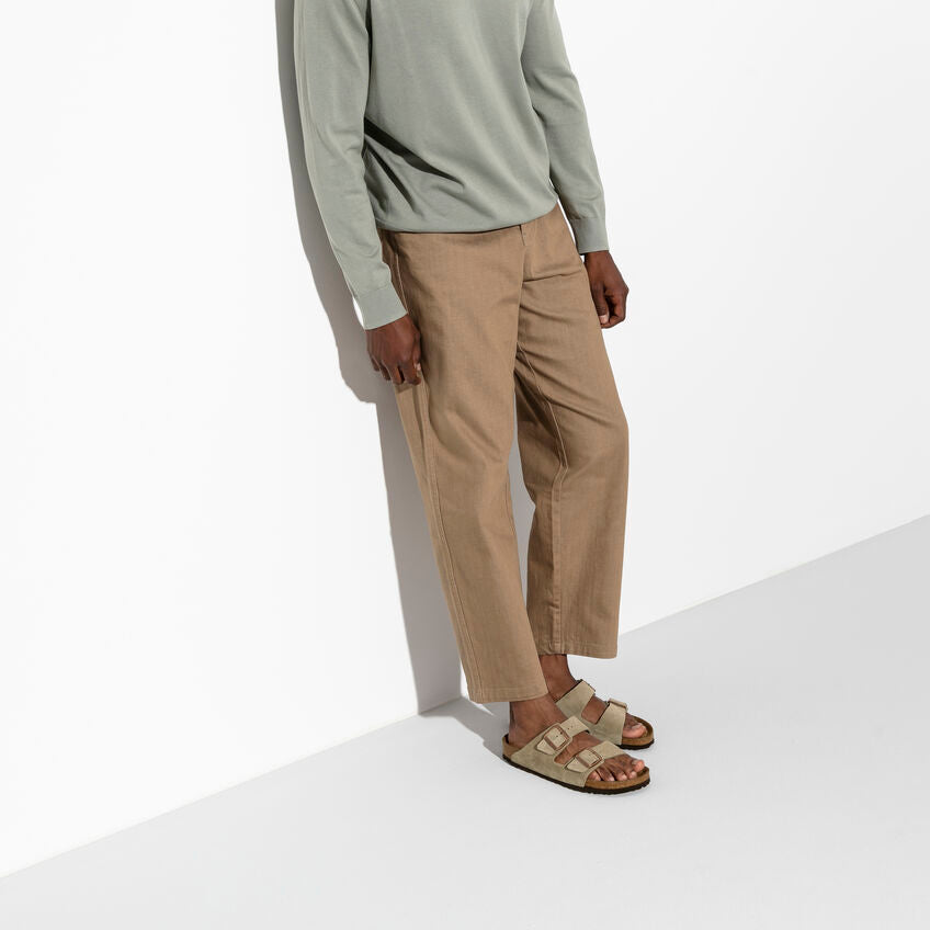 Birkenstock Arizona SFB Taupe Suede Leather