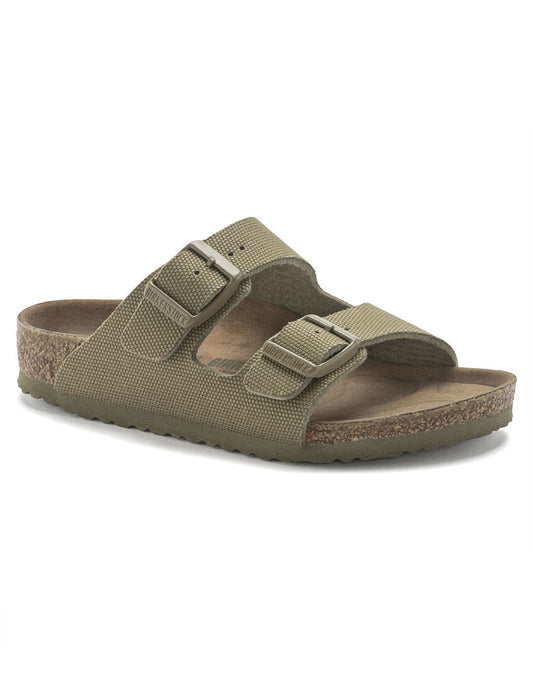 Birkenstock Arizona Faded Khaki Vegan Canvas