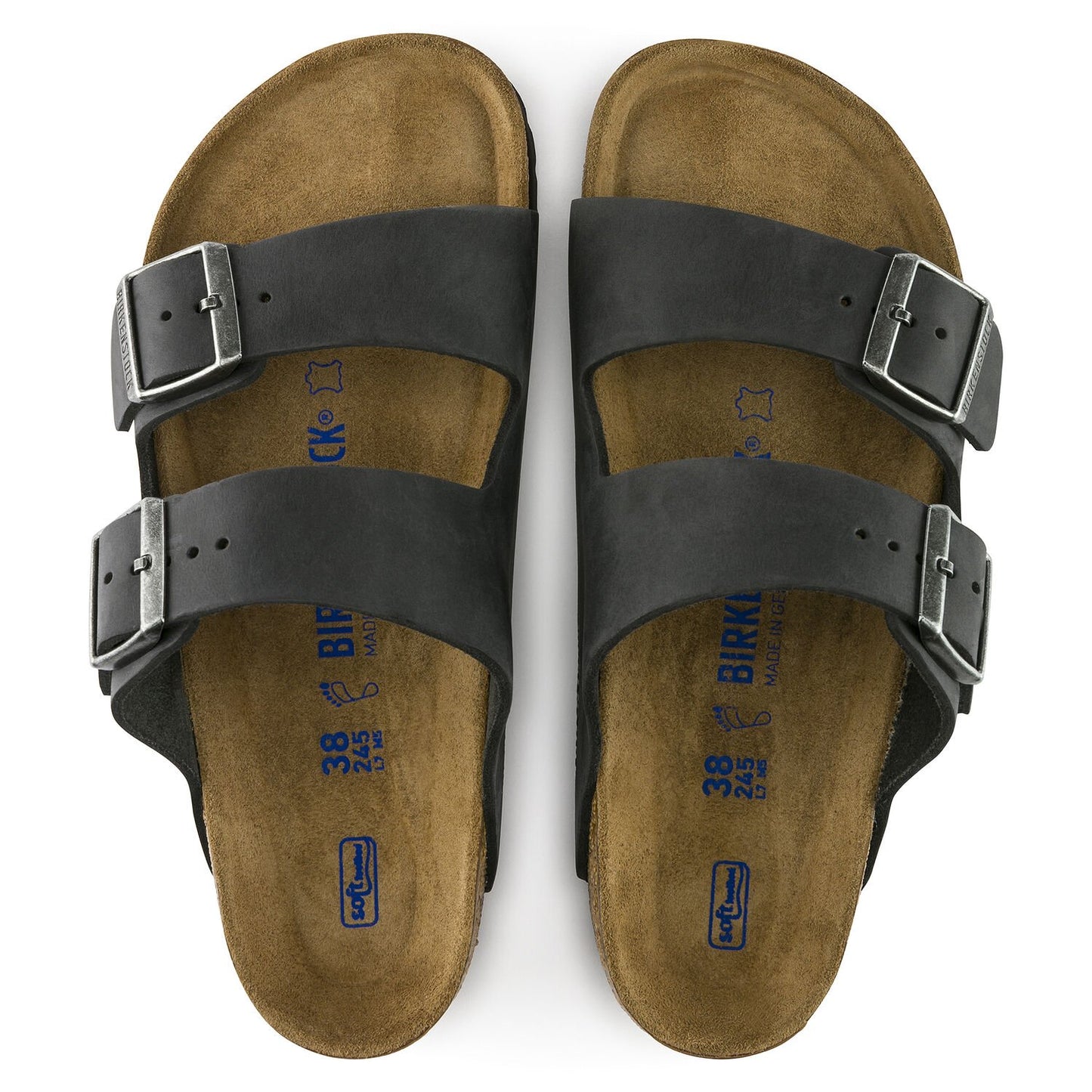 Birkenstock Arizona SFB Black Oiled Leather