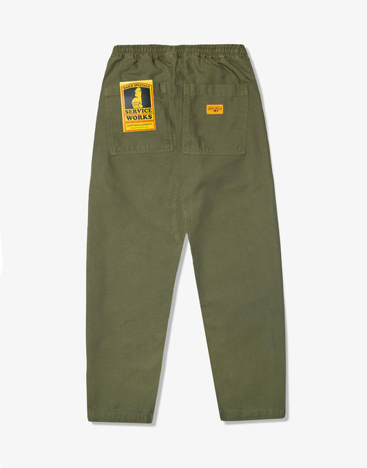 Service Works Classic Chef Pants - Olive