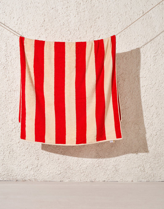 Bellerose Dina Beach Towel Red
