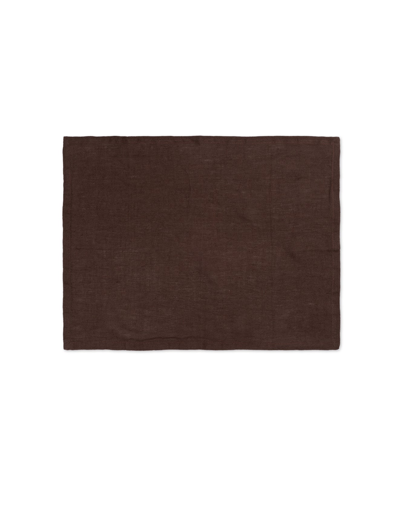 Ferm Living Linen Placemat Set of 2 Chocolate
