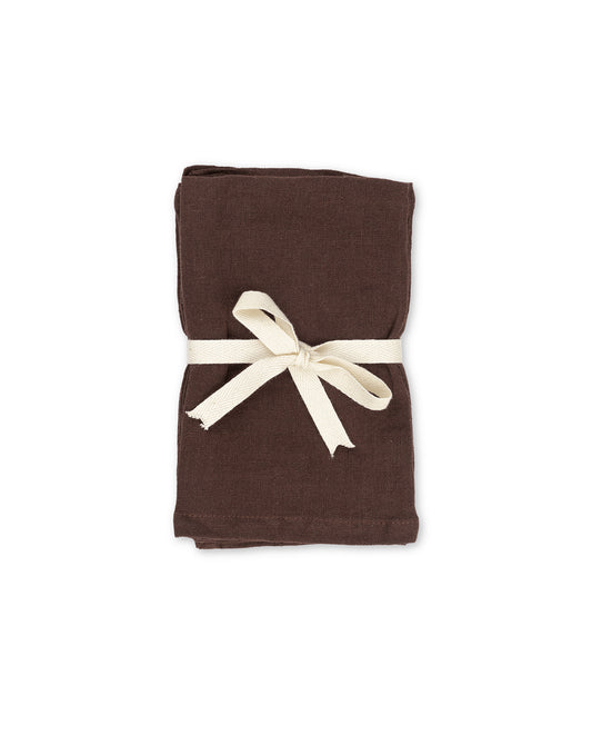 Ferm Living Linen Placemat Set of 2 Chocolate