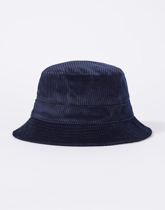 Universal Works Bucket Hat In Navy Brisbane Cord