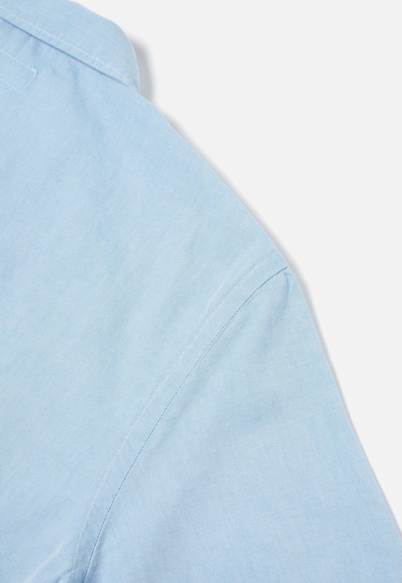 Universal Works Road Shirt In Sky Organic Oxford