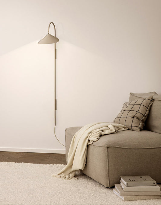 Ferm Living Arum Tall Wall Lamp Cashmere
