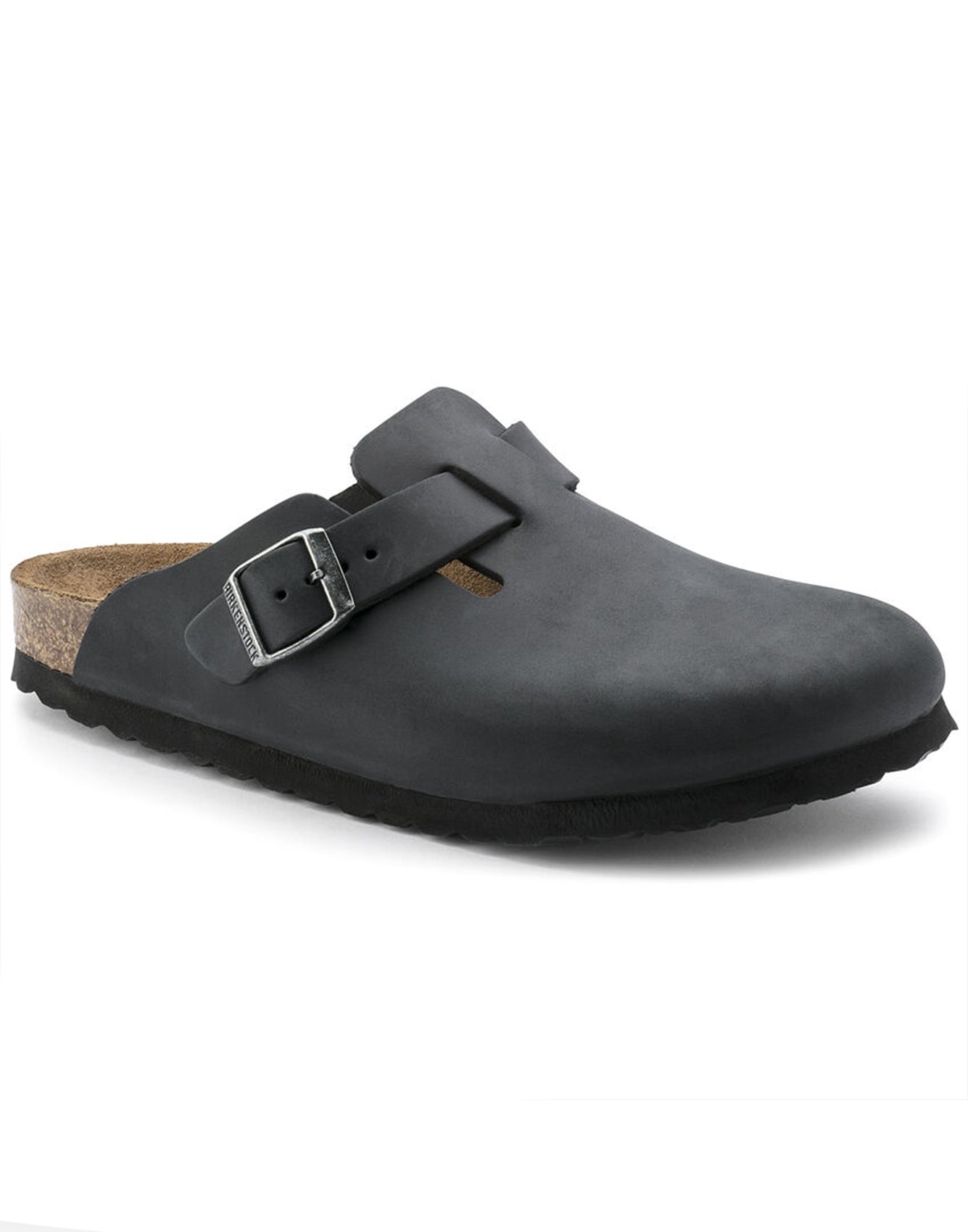 Birkenstock Boston Black Oiled Leather