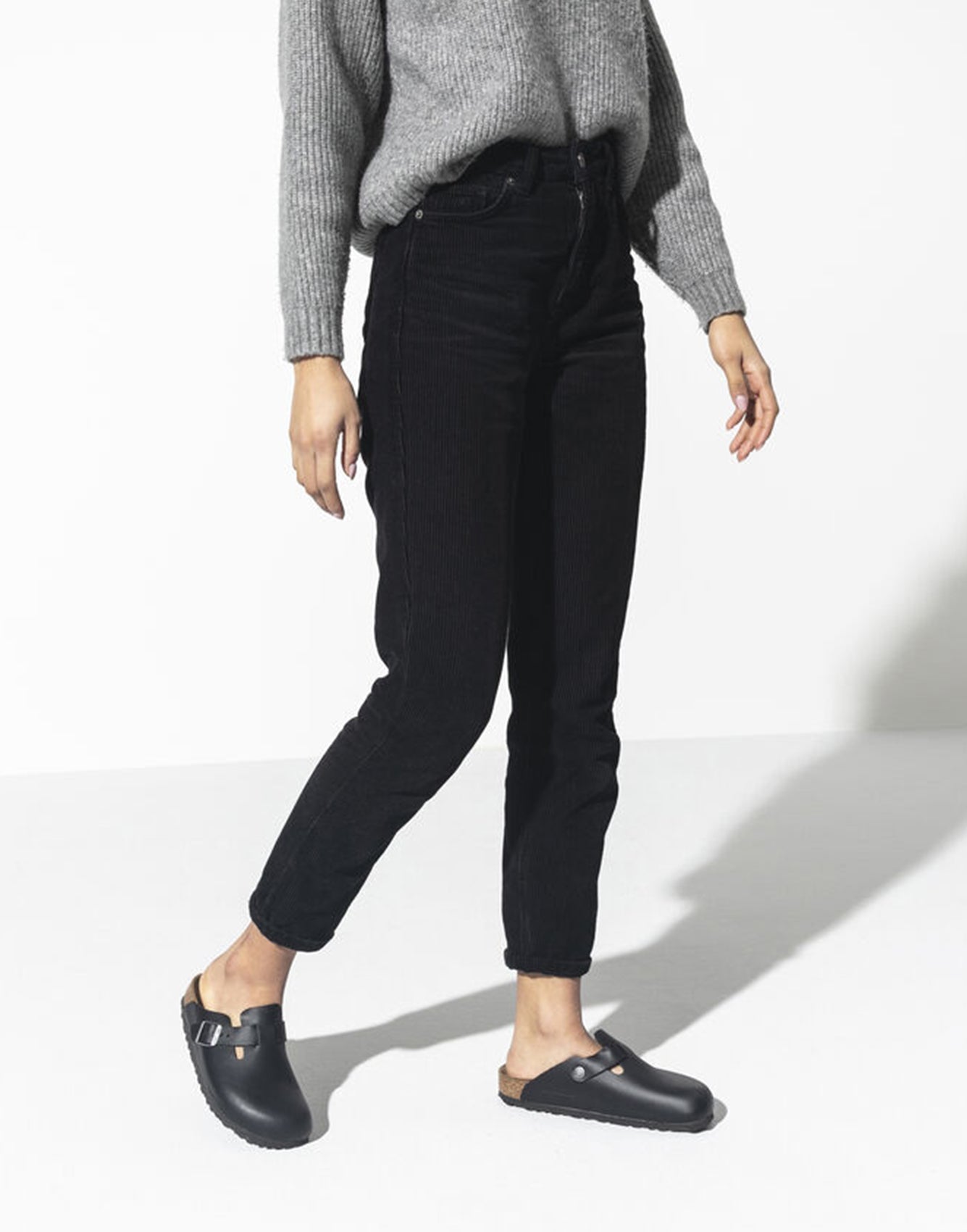 Birkenstock Boston Black Oiled Leather
