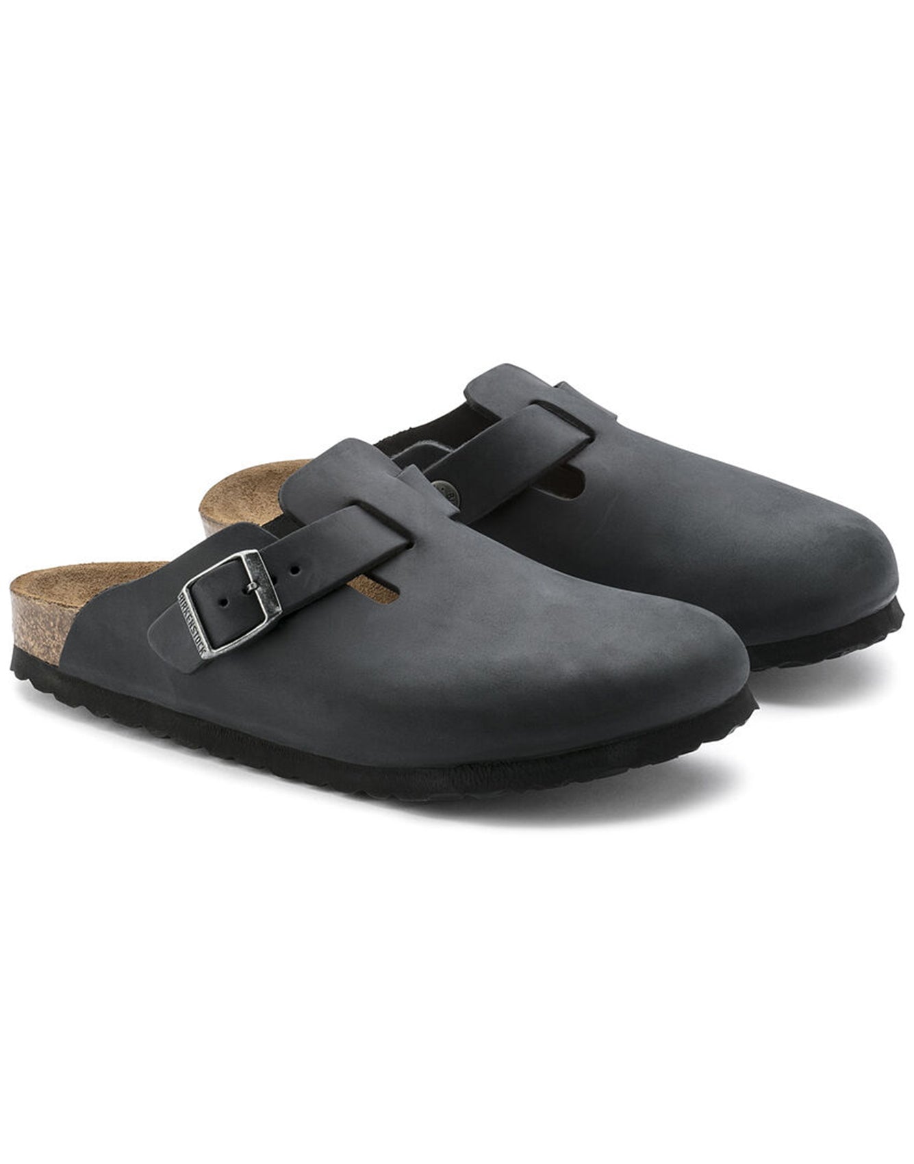 Birkenstock Boston Black Oiled Leather
