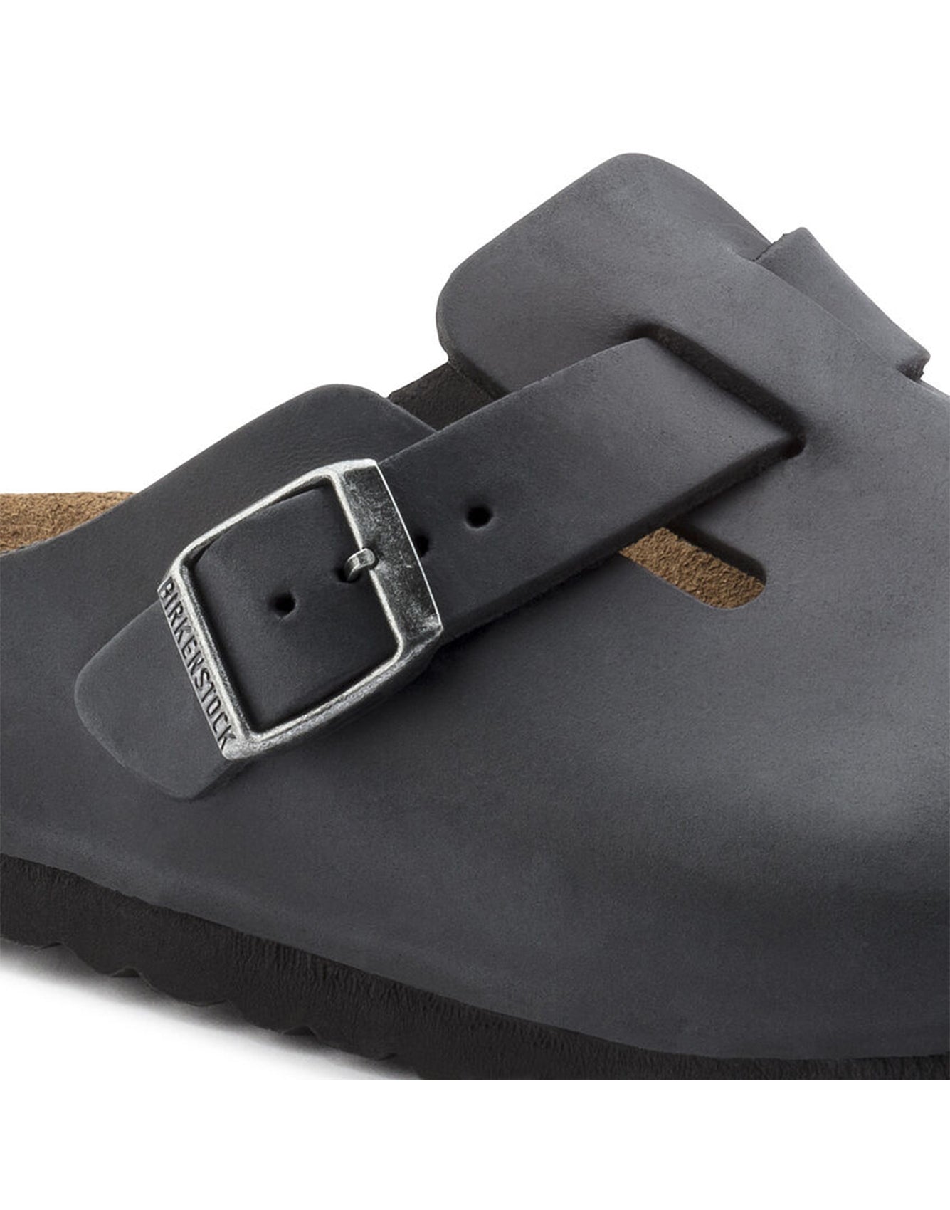 Birkenstock Boston Black Oiled Leather