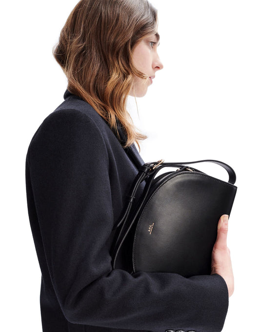 A.P.C. Demi-lune Bag Black