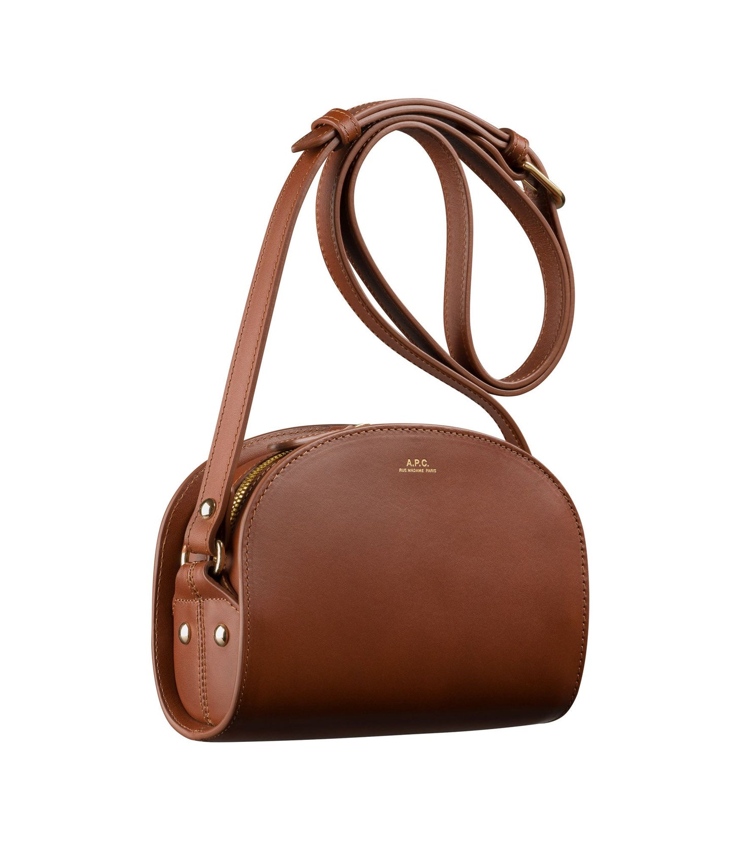 APC Mini Demi-lune Bag Nut Brown
