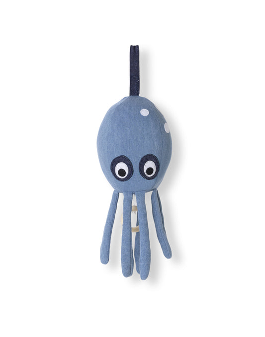 Ferm Living Octopus Music Mobile Denim