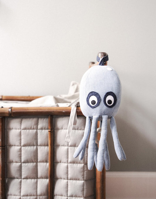 Ferm Living Octopus Music Mobile Denim